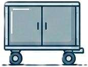 Closed Steel Baggage