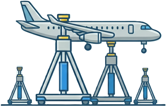 Aircraft Jack Set
